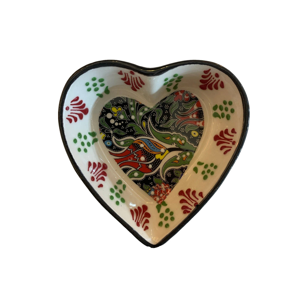 Heart-Shaped Snack and Nibble Dish