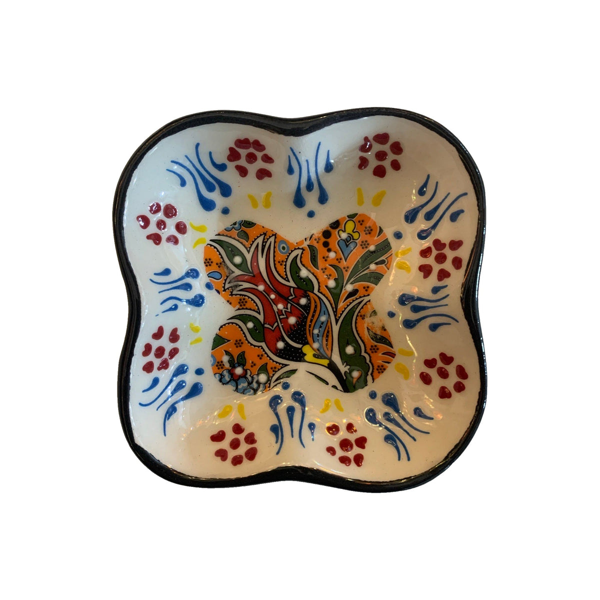 Flower-Shaped Snack and Nibble Dish