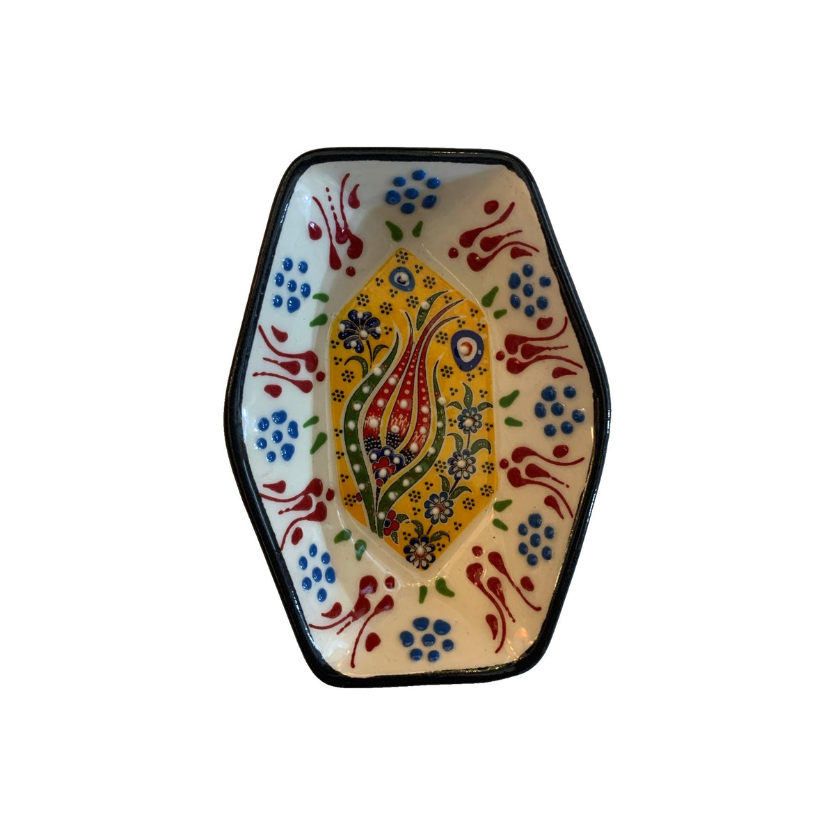 Hexagonal Snack and Nibble Dish