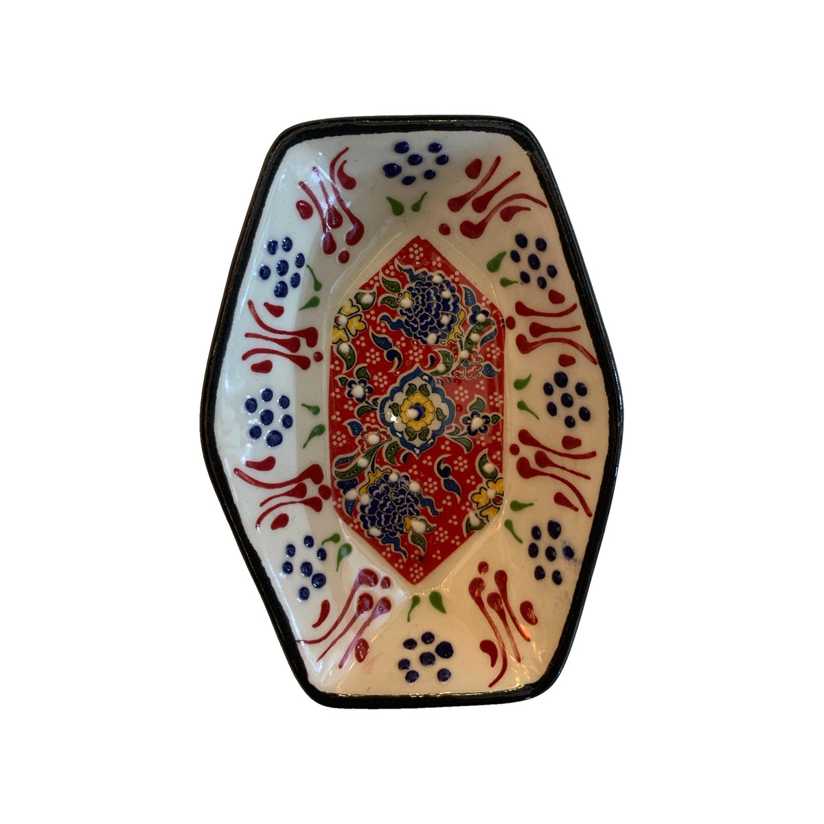 Hexagonal Snack and Nibble Dish