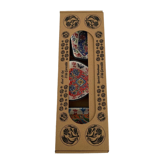 Large Gift Box for Snack & Nibbles Dishes (Set of 3)