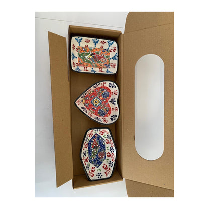 Large Gift Box for Snack & Nibbles Dishes (Set of 3)