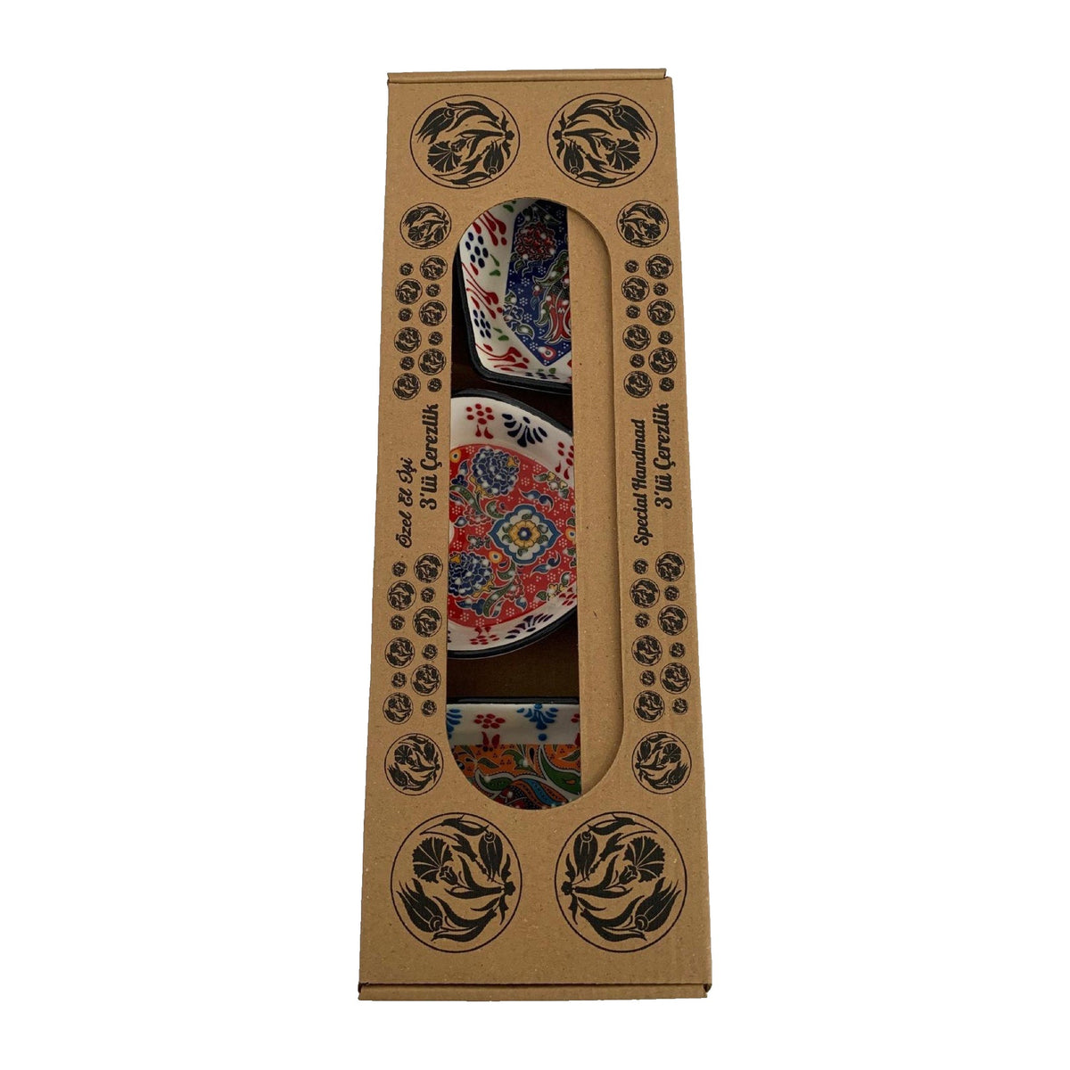 Large Gift Box for Snack & Nibbles Dishes (Set of 3)