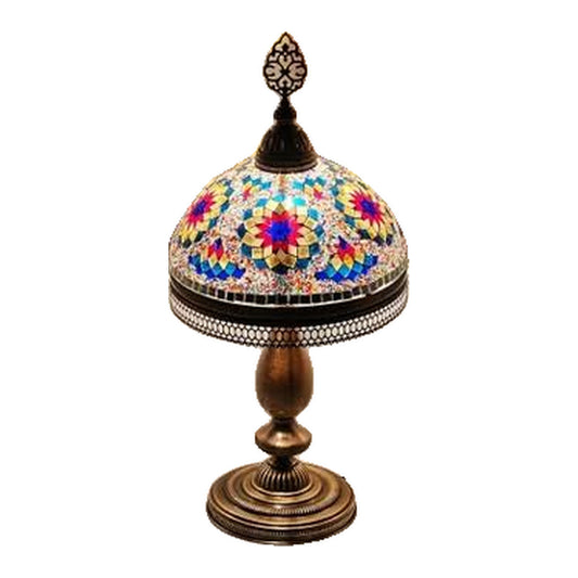 Traditional Tiffany Mosaic Table Lamp 15cm