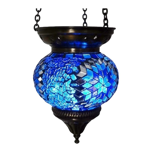 Hanging Mosaic Outdoor Light – Size 2