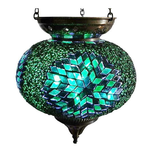 Hanging Mosaic Outdoor Light – Size 3