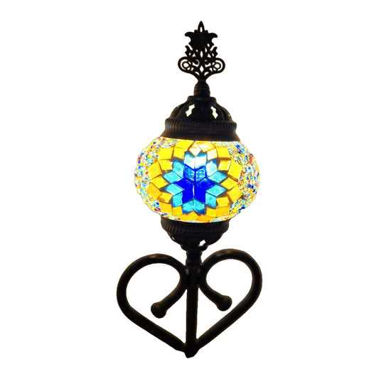 Heart Shaped Mosaic Table Lamp – Size 1