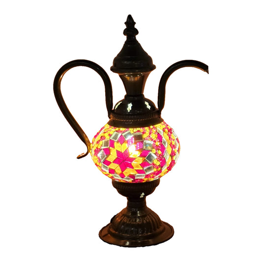 Kettle Design Mosaic Table Lamp – Size 2