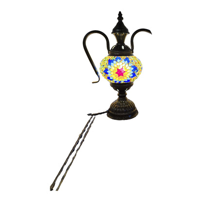 Kettle Design Mosaic Table Lamp – Size 2