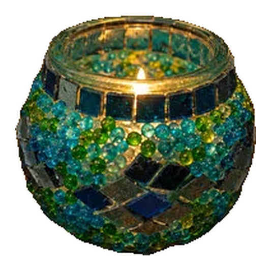 Mosaic Tea Light Holder – Small